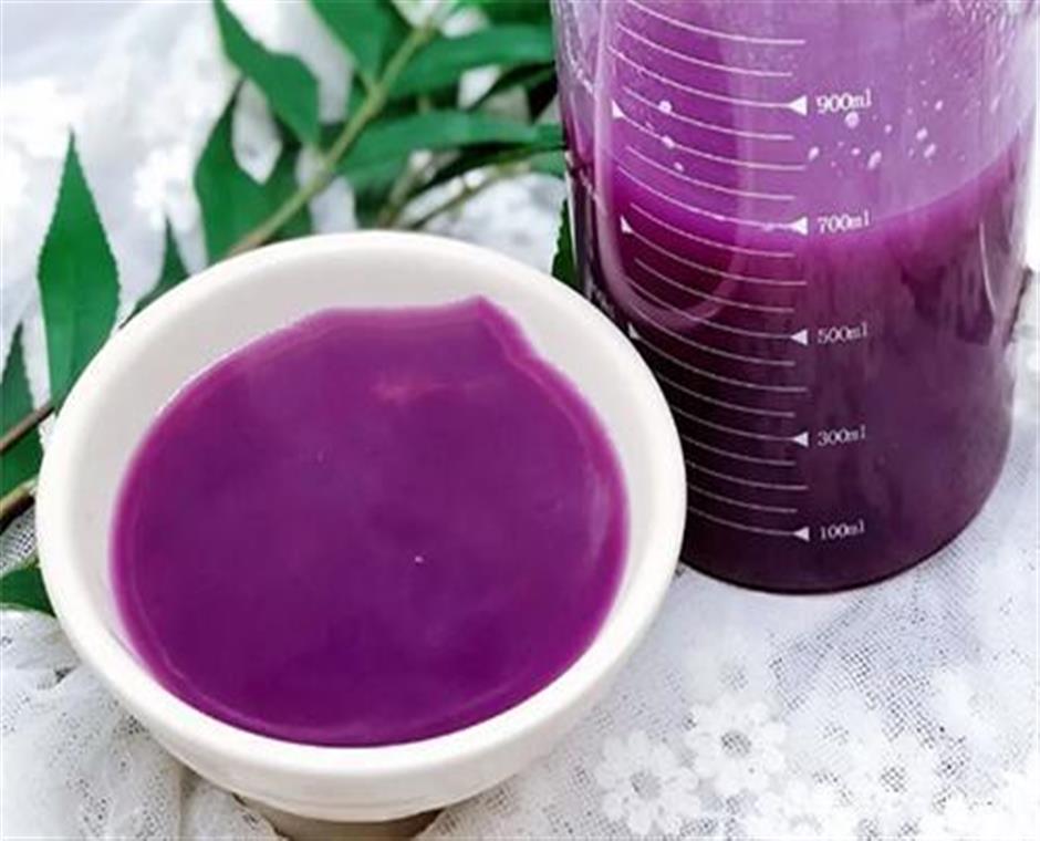 紫薯山药汁