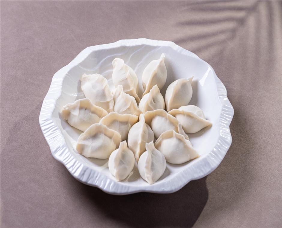 山芹菜水饺