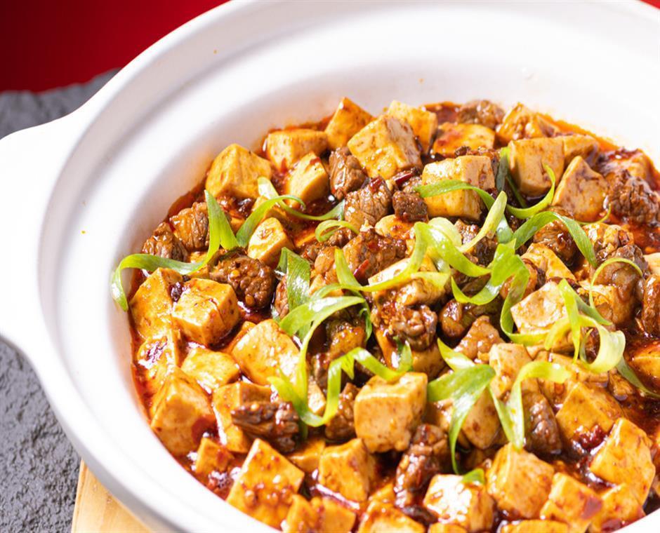 雪花牛肉麻婆豆腐