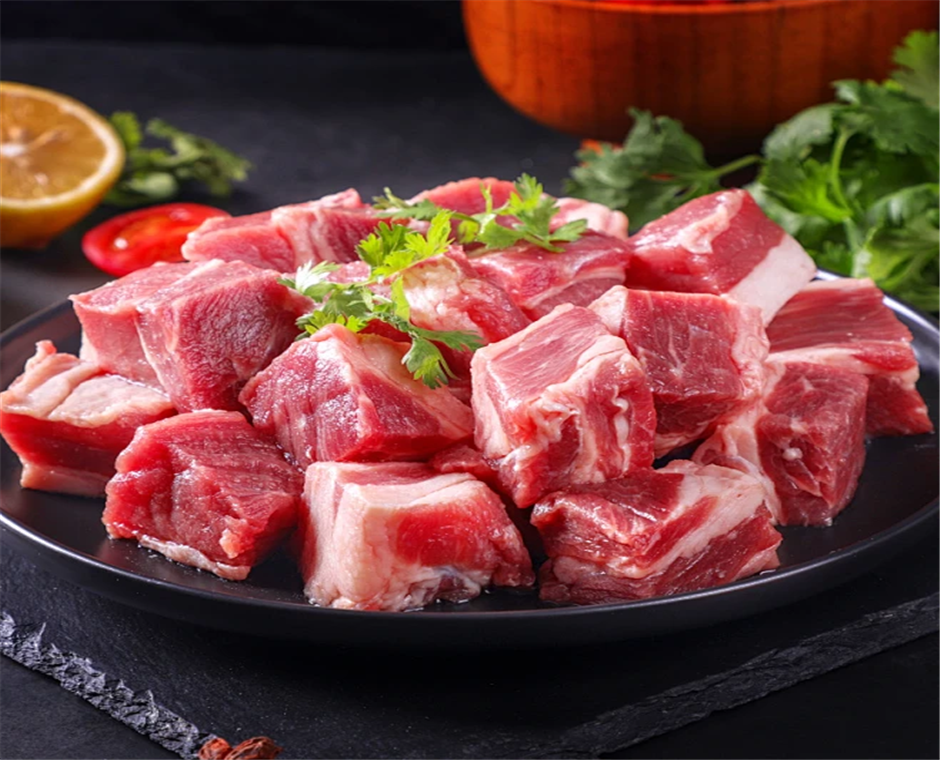 黑牛肉粒250g