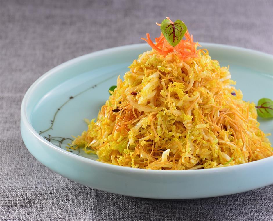 白菜丝干豆腐丝